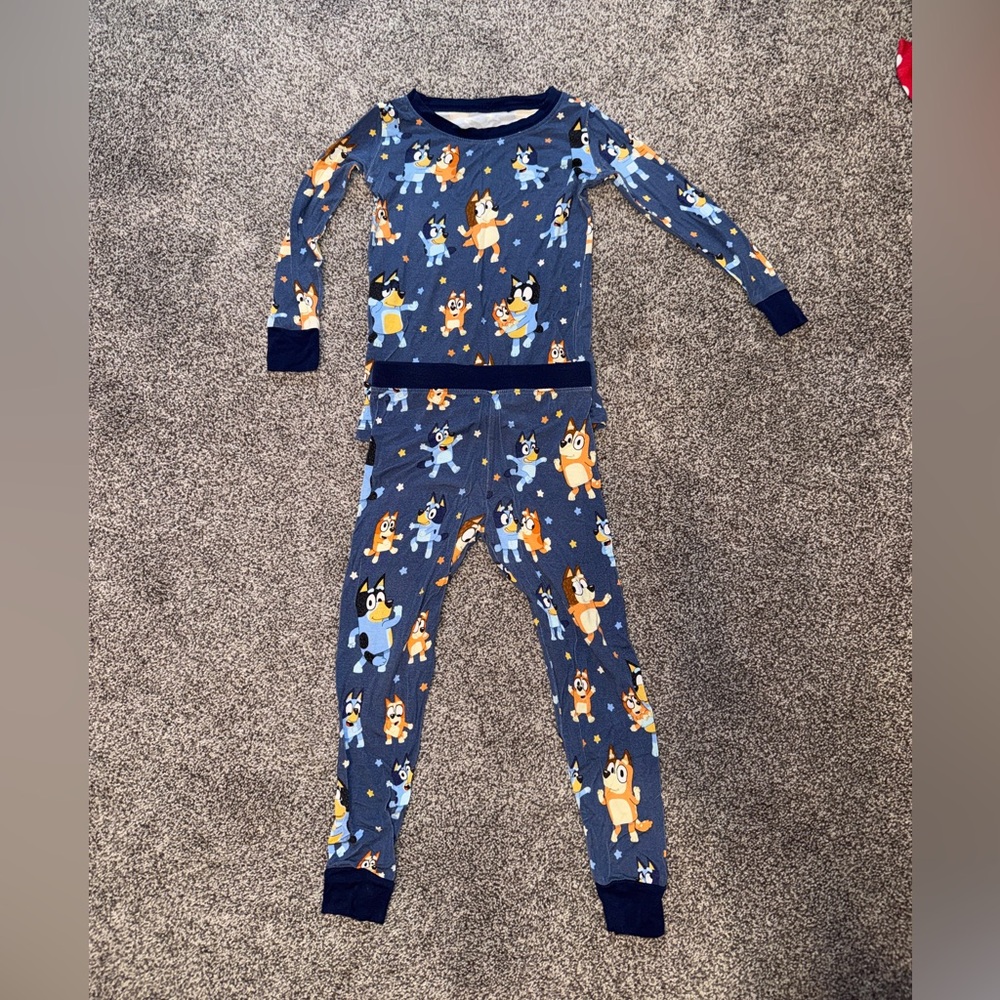 Little Sleepies Bluey Pajamas
